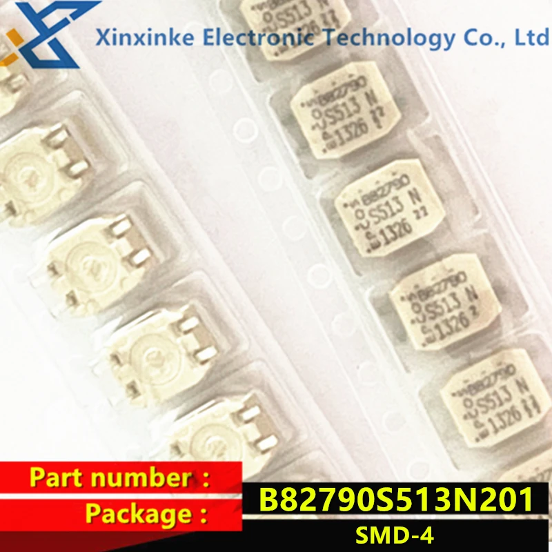 B82790S513N201-SMD-4-B82790-S513N-Common-mode-choke-filter-2x51uH-250V ...