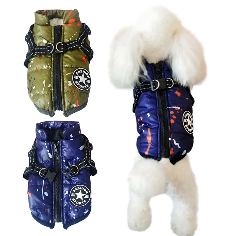 

1PC Pet Coat Dogs Autumn Winter Clothing Warm Dog Clothes for Small Dogs Christmas Big Dog Coat Pets Clothing Chihuahua