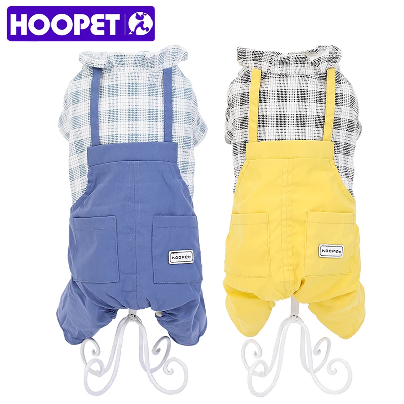 HOOPET Одежда для собак, комбинезоны, комбинезон для животных, щенков, кошек, одежда для собак, пальто, толстая одежда для домашних собак, чихуахуа