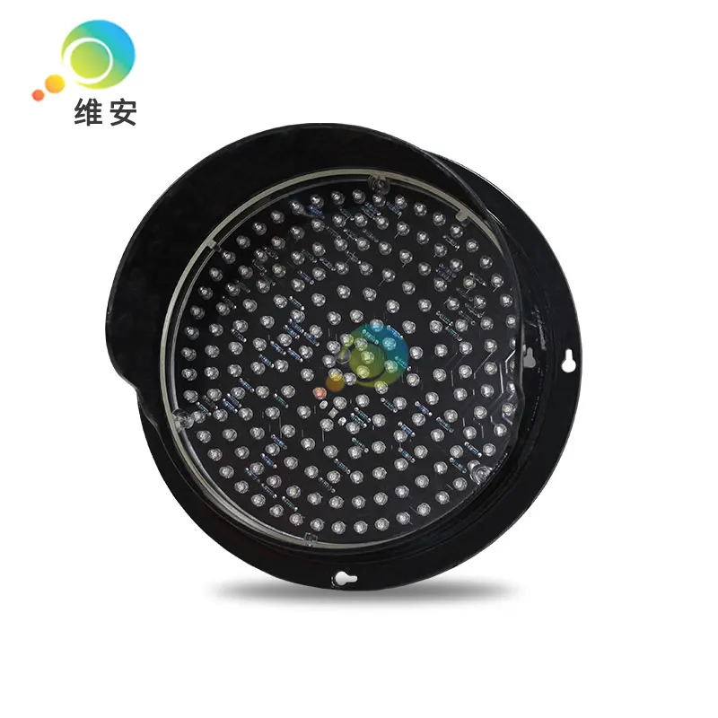 DC12V DC24V 200mm Diameter High Brightness Mix Red Green LED Traffic Light Parts