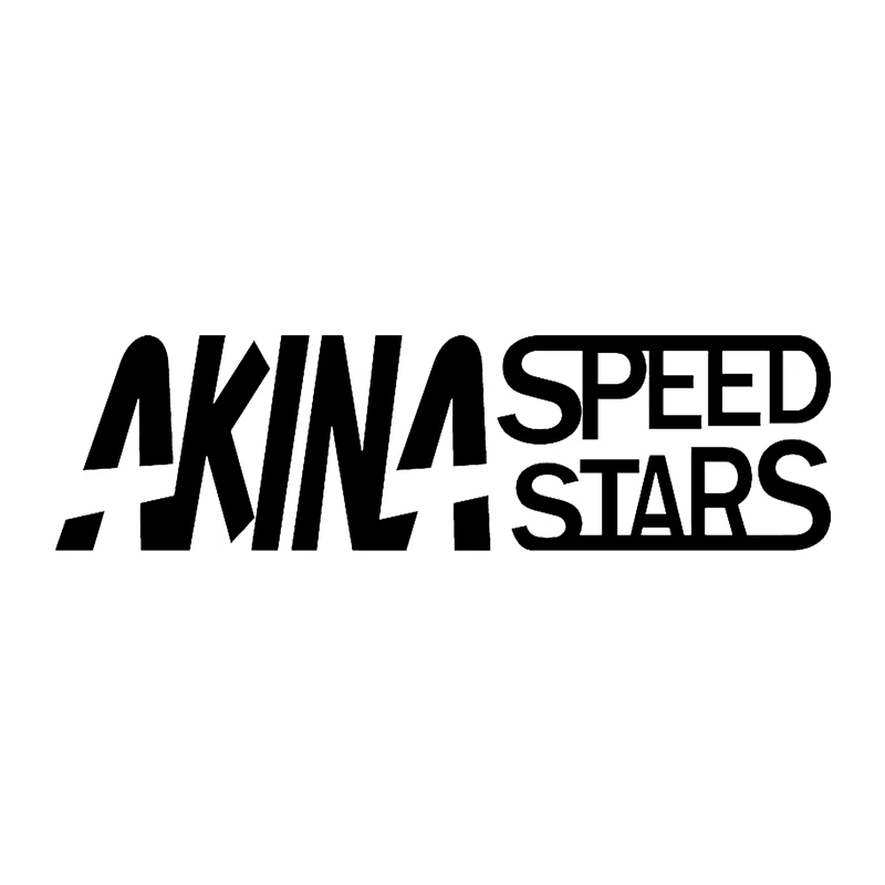 

Funny AKINA SPEED STARS Car Sticker Automobiles Motorcycles Exterior Accssories Vinyl Decals for BMW VW Audi Gti Skoda