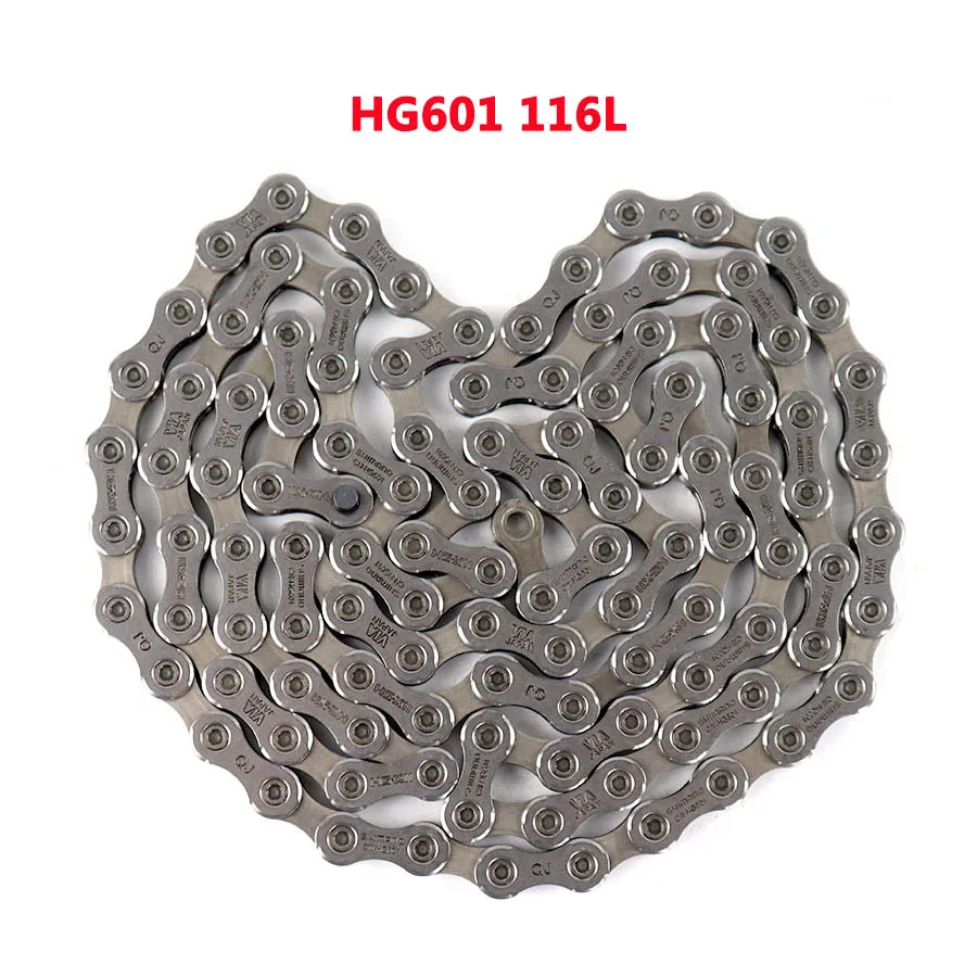Shimano 105 DEORE SLX HG601 11 скоростная цепь для горного велосипеда компоненты и запчасти