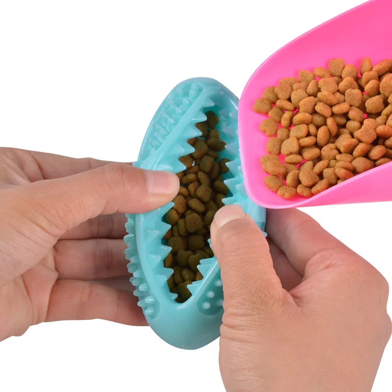 

Pet Dog Toys Interactive Exercising Ball Rubber Toy Interactive Dog Cat Elasticity Ball Dog Chew Toys For Dog Tooth Clean Ball