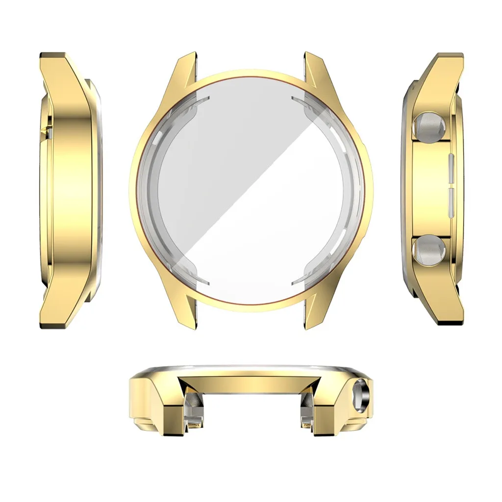 TPU чехол для huawei Watch GT2 46 мм ультра тонкий Гальванизированный прозрачный TPU мягкий чехол Защита пульсометра