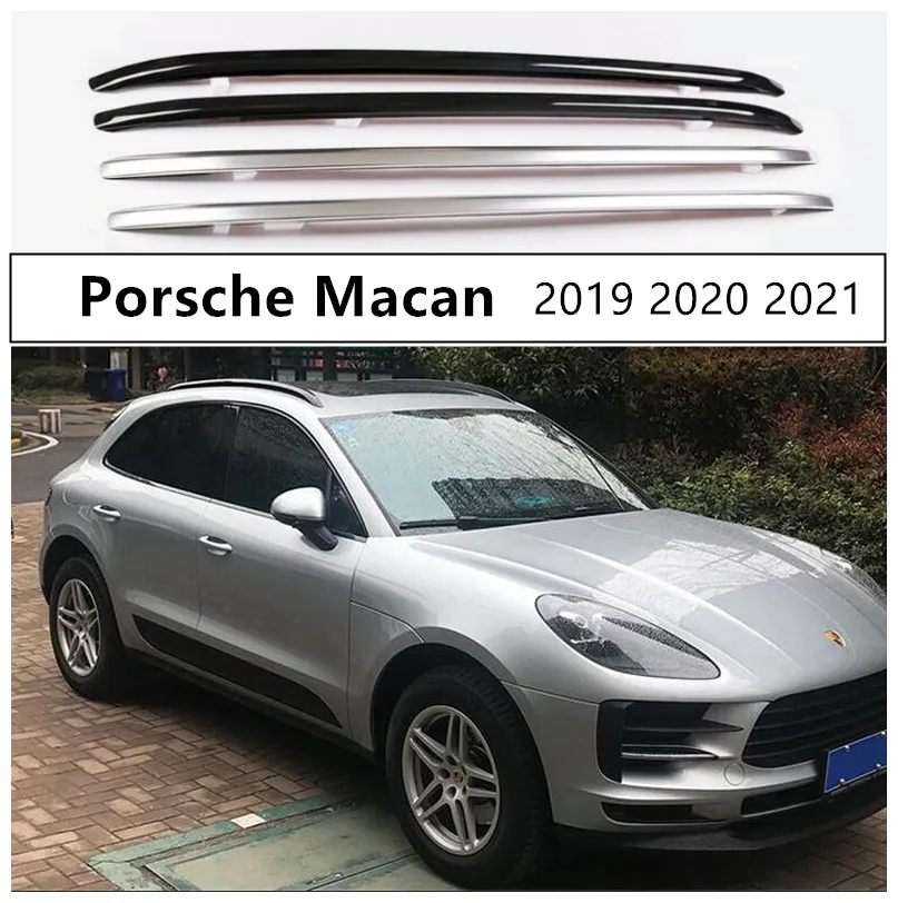 

For Porsche Macan 2019 2020 2021 2022 2023 2024 Roof Rack Luggage Bar High Quality Aluminium Alloy Modification Accessories