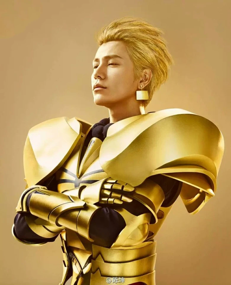 Аниме! Fate/Zero/stay night/Grand Order Gilgamesh Batlle Костюм Униформа карнавальный костюм на Хэллоуин наряд