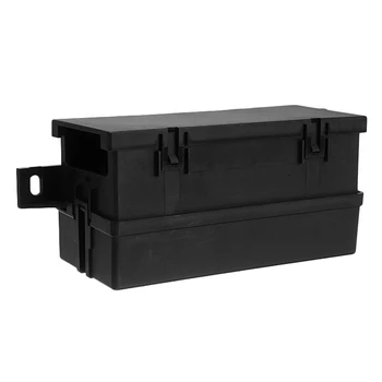 

12V Auto Waterproof Fuse Relay Box Block [6 Style Relay Holder]12-Slot Blade Fuse Holder Fuse Box(4Reserved) Universal Relay Blo
