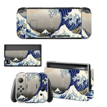 

The Great Wave Nintendo Switch Skin Sticker NintendoSwitch stickers skins for Nintend Switch Console & Joy-Con Controller Vinyl