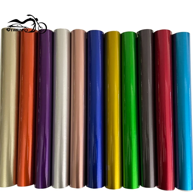 Pellicola In Vinile Ultra Lucido Per Auto - 30x150 Cm, Con Canali Aria, Per Tettucci E Motori - Foto 10