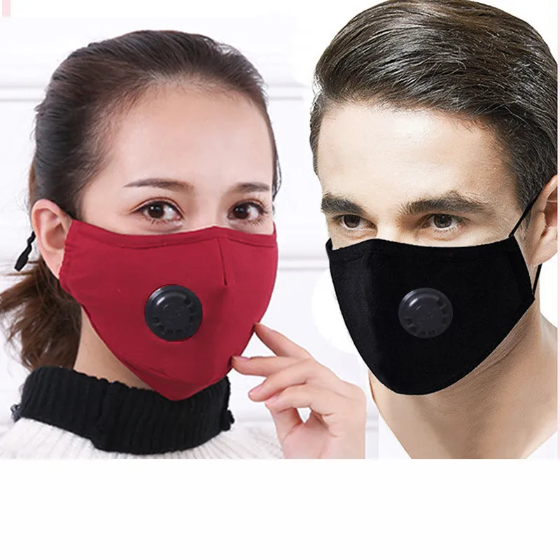 

Anti Pollution PM2.5 Mask Dust Respirator Washable Reusable Masks Cotton Unisex Mouth Muffle Allergy/Asthma/Travel/ Cycling