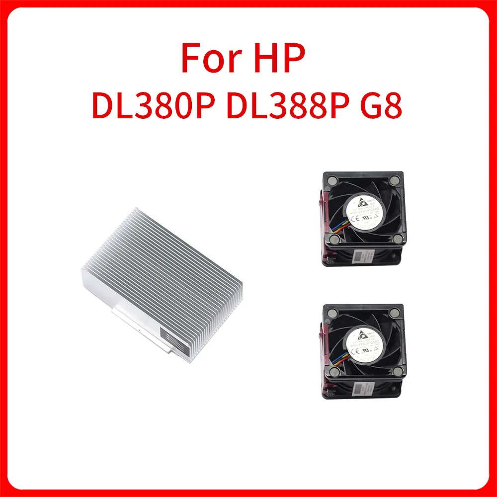 Original For HP DL380P DL388P G8 Gen8 server radiator cooling fan kit Heatsink 723353-001 662522-001 Fan 654577-001 662520-001 | Компьютеры