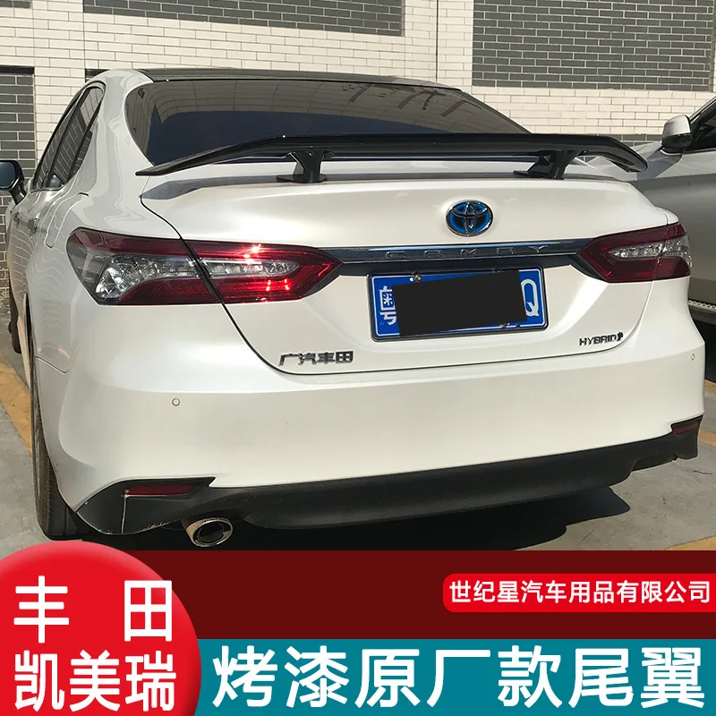 Высококачественный задний спойлер Неокрашенный из АБС-пластика для Toyota Camry 2018-2021