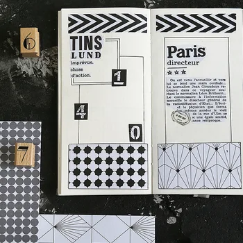 

15 Sheets A Pack Old Paper Fashion Deco Sticker Pack 120mm*170mm