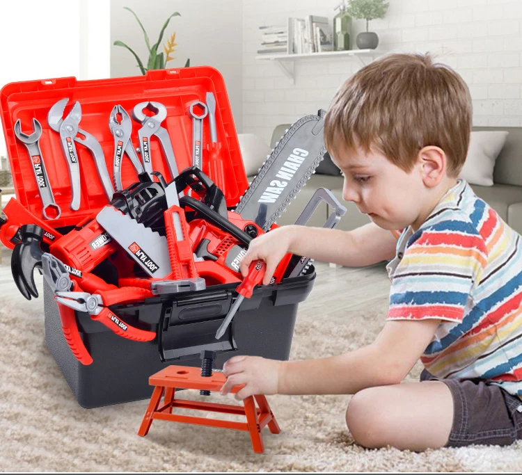Детский набор инструментов, развивающие игрушки, инструмент для моделирования, Ремонтный инструмент, игрушки, инженерный ремонтный набор для детей, дом, играть в обучение, головоломка, игрушка для мальчиков