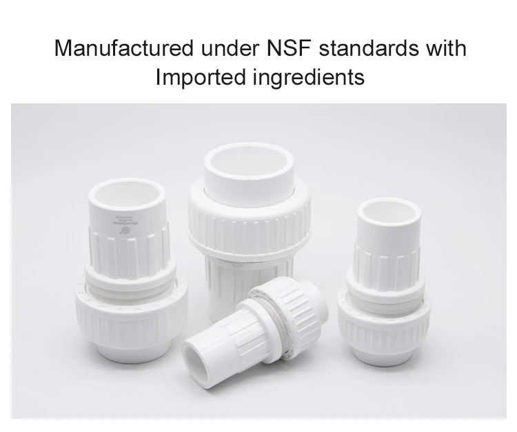 Flowcolour 32mm upvc conector rápido anteparo tubo