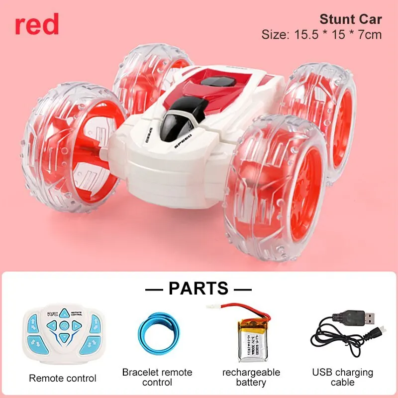RC Car 2.4G 4CH Stunt Deformation Buggy Car Rock Crawler Car 360 Degree Flip Children Robot RC Cars Toys