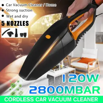 

Powerful Wireless Vacuum Cleaner Car Home Computer Wet and Dry Portable Auto Vacuum Cleaner Robot