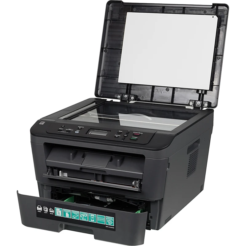 МФУ лазерный BROTHER DCP-L2520DWR, черный