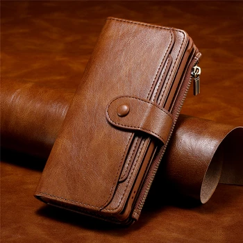 

Luxury Multifunction Detached Wallet case For Samsung S20 Ultra Leather Flip Cover S8 S9 S10 E 5G Note 8 9 10 Plus Phone bag