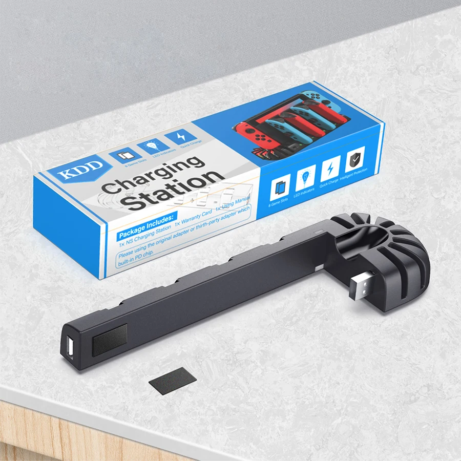 For Nintend Switch Charger 4 Port Joycons