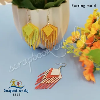 

Earring S815 wooden fish cutting mold, suitable for general market machines, new products in 2020