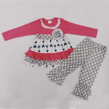 

Toddler Girl Clothes Valentine Outfits Arrow Dress Ruffle Pants Baby Girls Clothes Sets Boutique Kids Girls Clothing Fornite