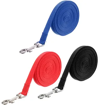 

Polypropylene Fiber Dogs Training Leashes Rope Strap 10M Black/Red/Blue