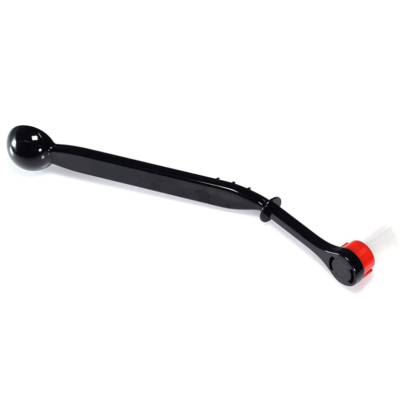 

2 In 1 Coffee Machine Brush Nylon Espresso Coffee Grinder Brushes Coffee Spoon Machine Group Head Kitchen Tools
