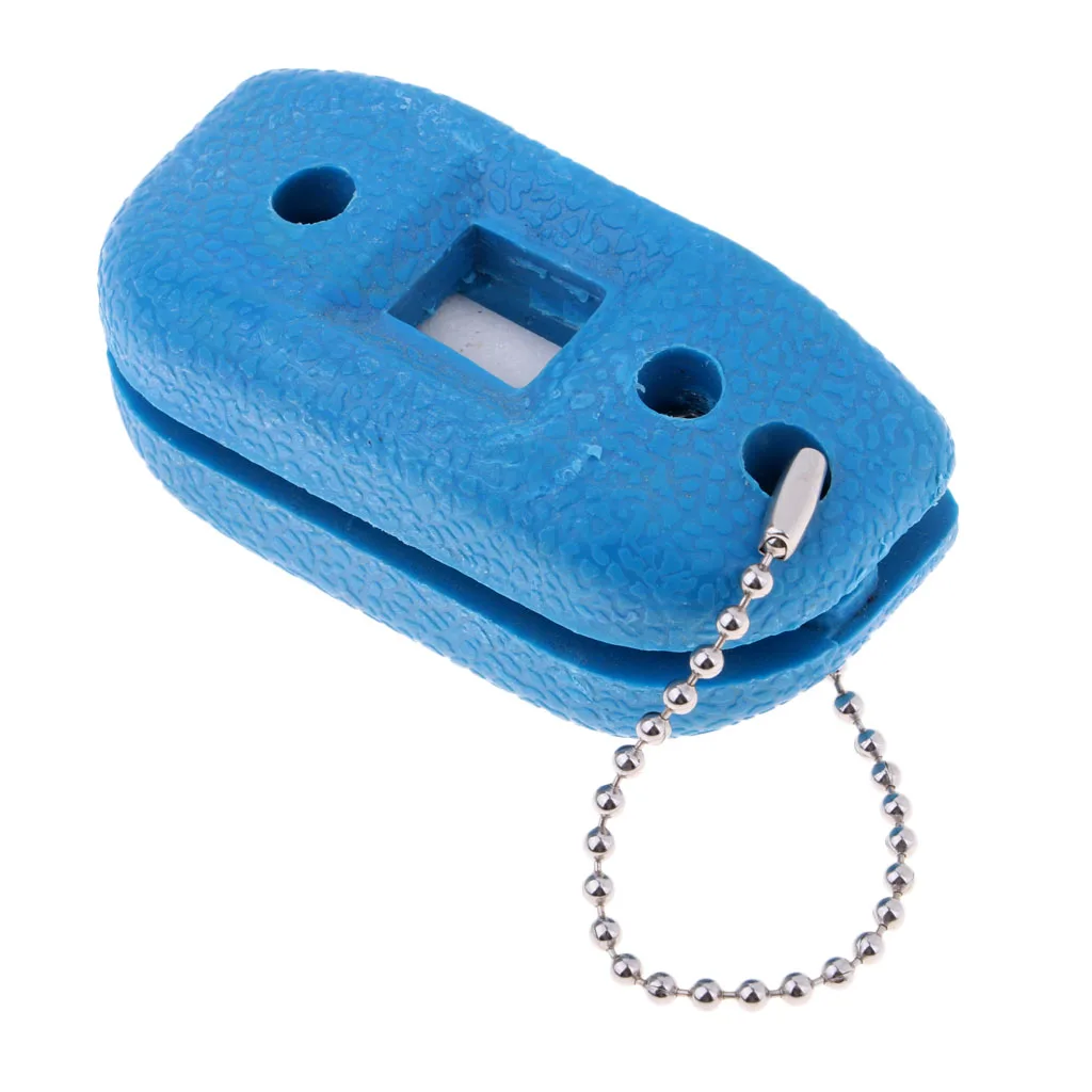 Sandstone Ice Hockey Shoe Sharpener Ice Skate Blade Hockey Sharpening Oilstone Sandstone with Hanging Line Storage Bag