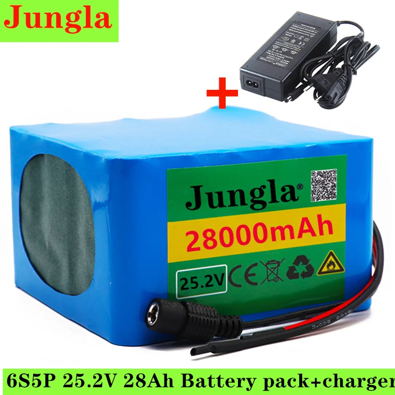 Оригинальный высококачественный аккумулятор 7S5P 24v 28Ah 250w 29 4 V 28000mAh литиевый для