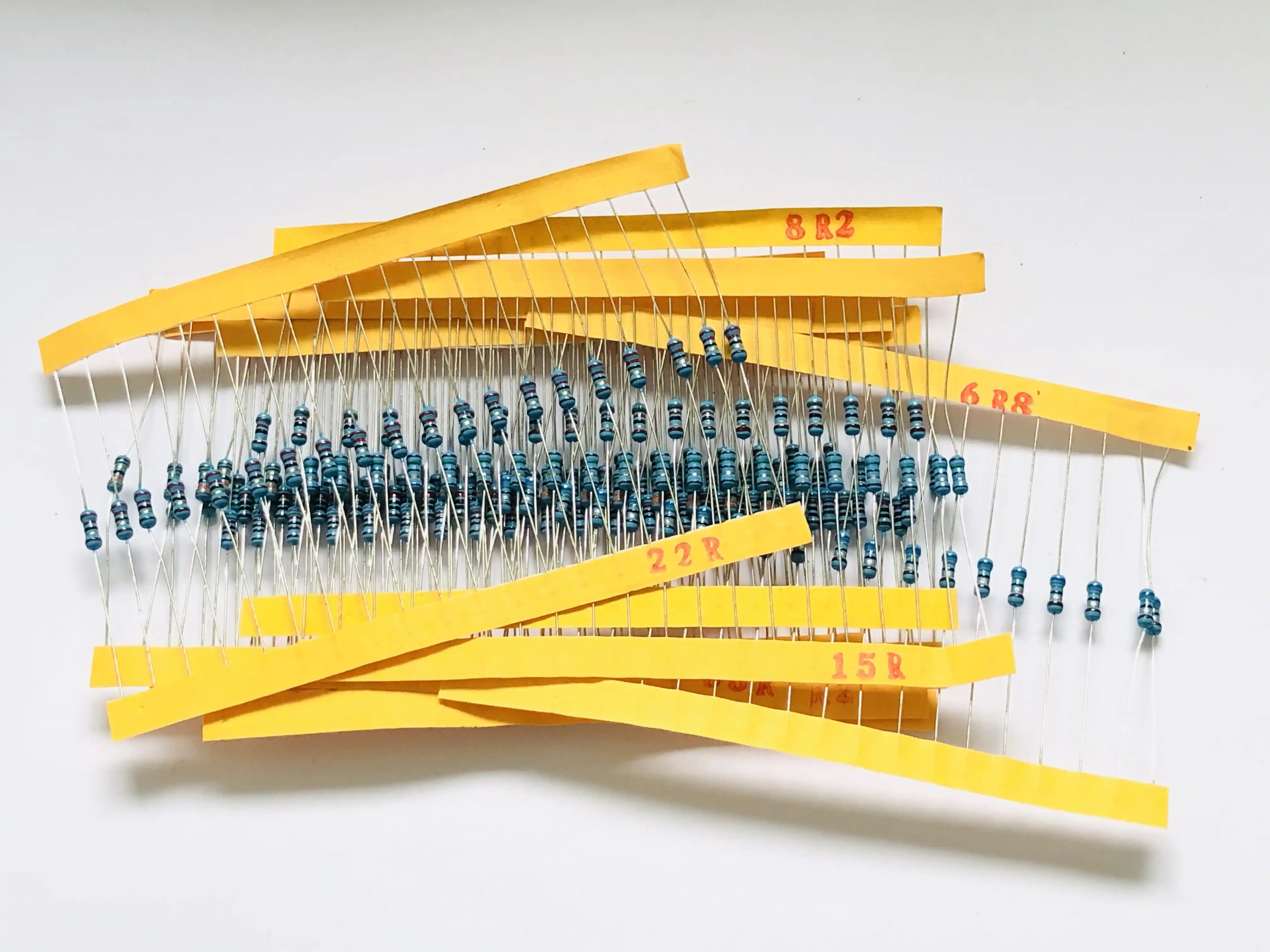 1460Pcs Electronic 1//4W 73 Value Metal Film Resistors Resistances Assortment Set