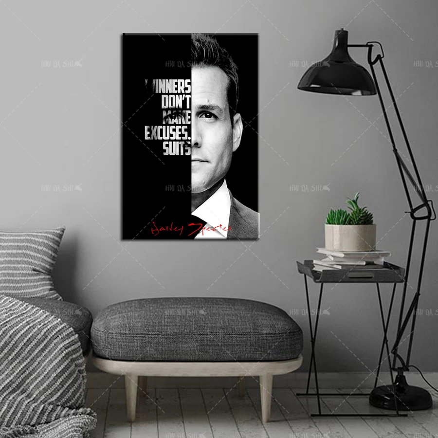 

Tv Show Quotes text art poster Nordic Poster And Prints Wall Art Canvas X041