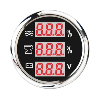 

Multifunction Voltmeter/water level/Sewage Water Level Gauge 52mm/2''