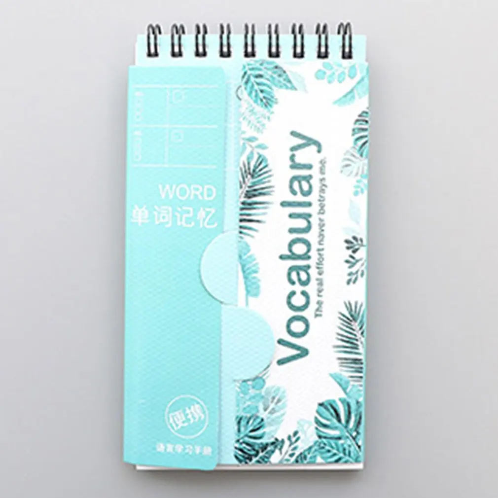 

Fluorescent color language learning and memory manual small book