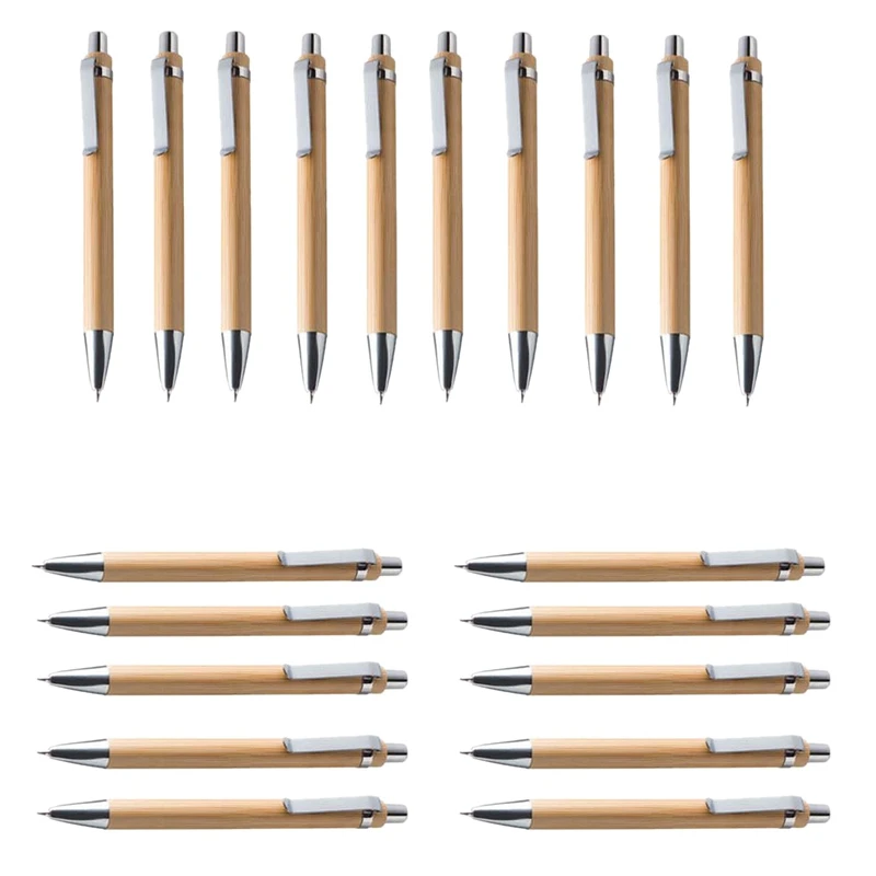 

Ballpoint Pen Sets Misc.Quantities Bamboo Wood Writing Instrument(30 Set)