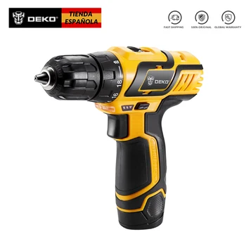 

DEKO DZ222 10.8V DC New Design Household Lithium-Ion Battery Cordless Drill/Driver Power Tools Electric Drill