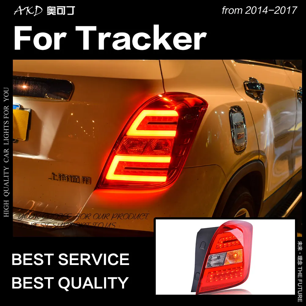 АКД стайлинга автомобилей Для Chevrolet Trax задние фонари 2013 2017 трекер светодиодный