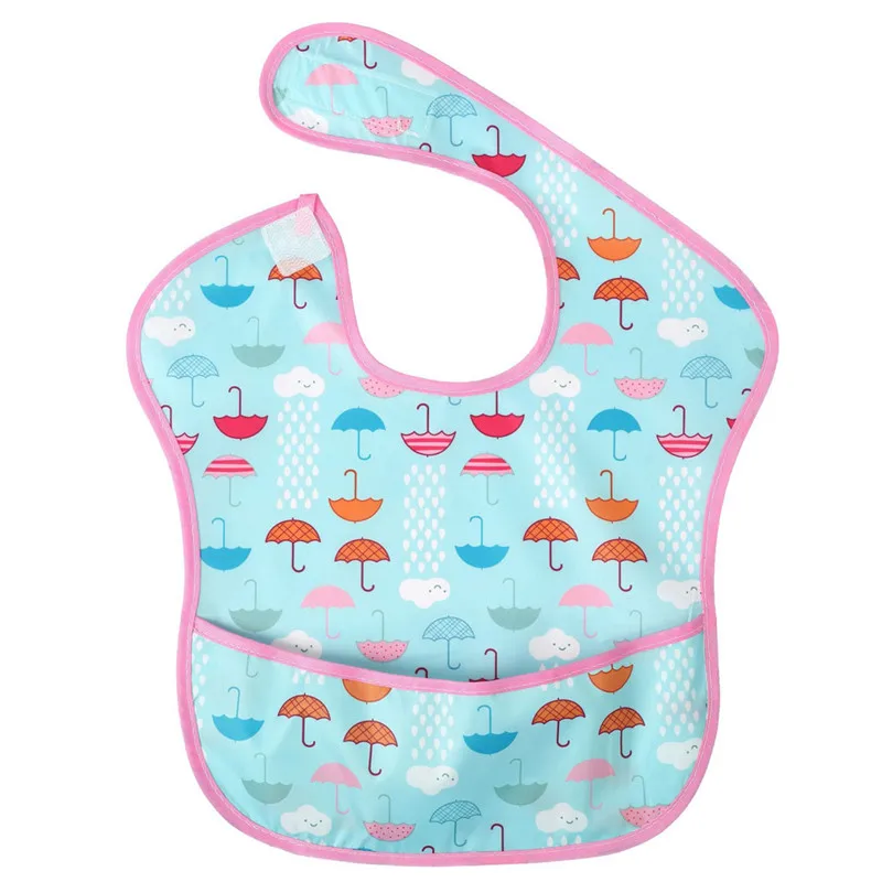 Baby saliva hood bib Baby Newborn Kid Infants Waterproof Stain Resistant Bib With Pocket Saliva Towel #3N08 (8)