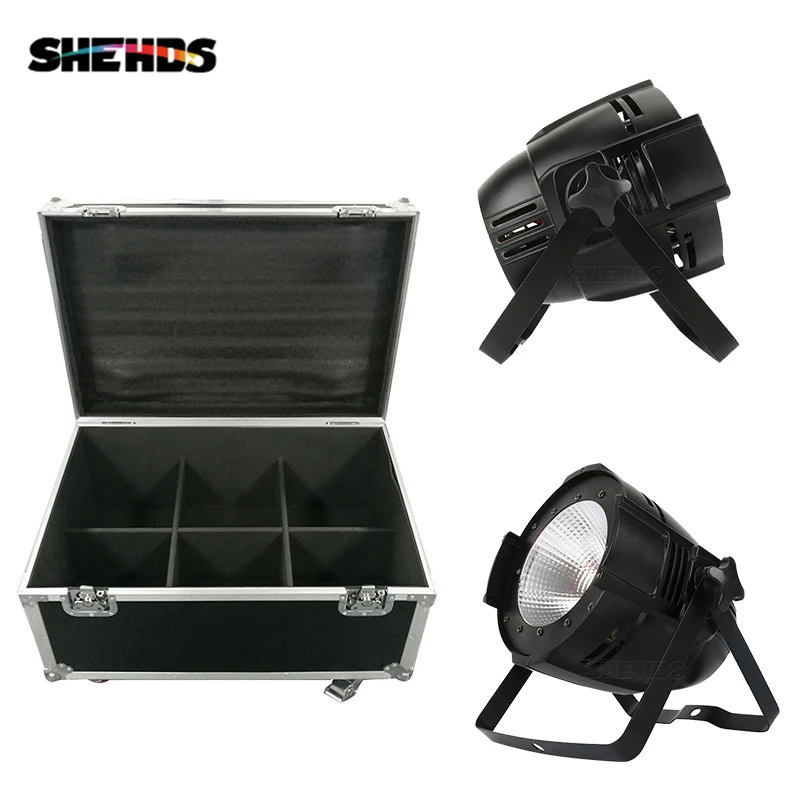 

FlightCase With 2/4/6/8Pcs 200W COB RGBWA+UV6IN1LED Par DMX512 DJ Disco Party Dance Theater Outdoor Show Stage Effect Lighting