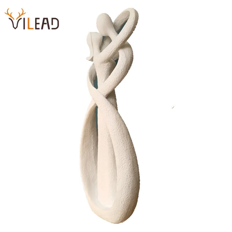 VILEAD 23 см Песчаник целующиеся влюбленные статуя любящее Скульптура Статуэтки