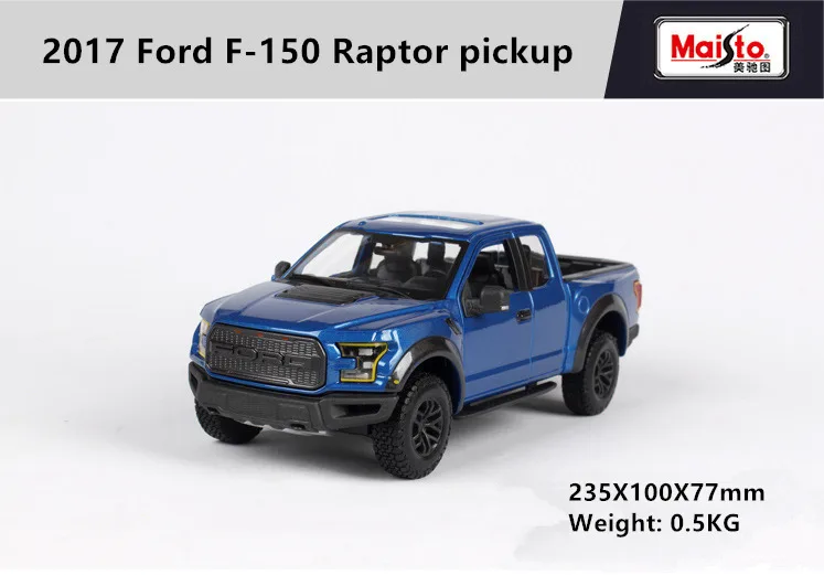 Maisto 1:24 Ford Raptor F150 pickup гоночный автомобиль-трансформер модель автомобиля из сплава Моделирование Украшение автомобиля коллекция Подарочная игрушка