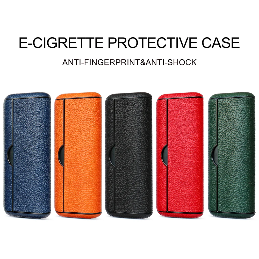 for IQOS ILUMA Prime Case +Lichee E-cigarette Box Cover Bag Holder Pouch  Protective for IQOS Accessories 5 Colors - AliExpress