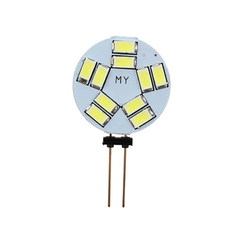 

G4 10 5630SMD LED Cabinet Light Home Car Marine Boat Lamp Bulb 12V (White)