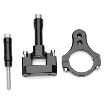 

Cnc Motorcycle Damper Steering Stabilize Damper Bracket Mounting Holder Kit For Yamaha Yzf R3 Mt-03 R25