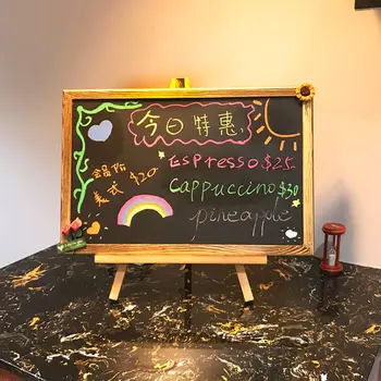 

Desktop Memo Message Blackboard Easel Chalkboard Bracket Sketchpad Kids Writing