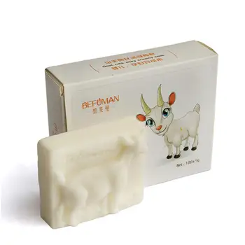 

Goat Milk Soap Moisturizing Anti-Mite Oil-Control Anti-Acne Nourishing Hand-Made Soap