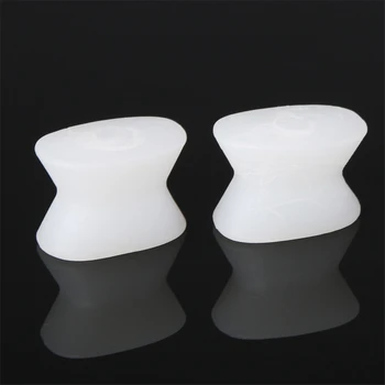 

Silica Gel I-shaped Toe Separator Available All Day Toe Separation Protector Exquisite Small Useful Convenient Toe Separator