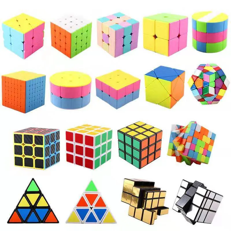 

16 Kinds Magic Puzzles Cube Competition Blocks Speed Cubes Brain Teaser Magico Cub professional puzzle cubes educational toys