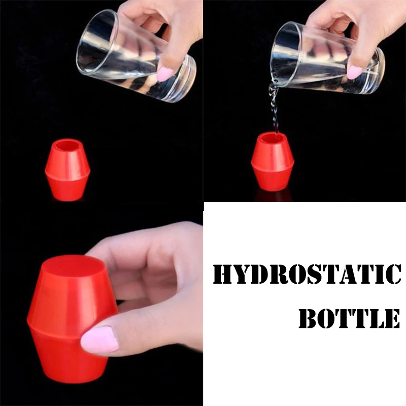 

Hydrostatic Bottle Magic Tricks Liquid Remains in Bottle Magia Stage Illusions Gimmick Props Mentalism Funny Classic Toys