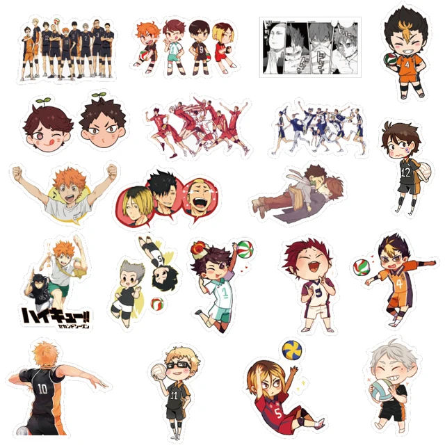 Haikyuu!!- Karasuno Sticker by animekitten , #spon, #Karasuno, #Haikyuu,  #animekitten, #Sticker #Ad